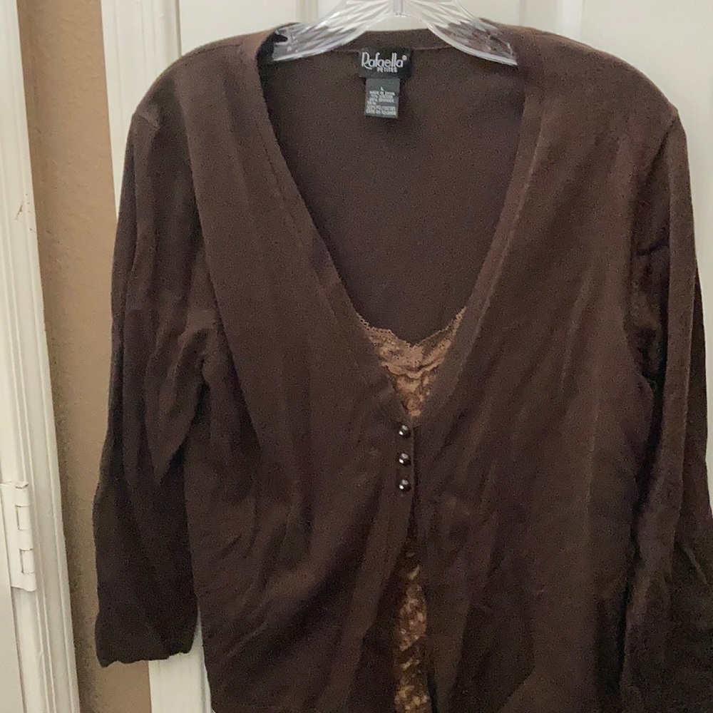 FINAL MARKDOWN Ladies Rafaella top petite large